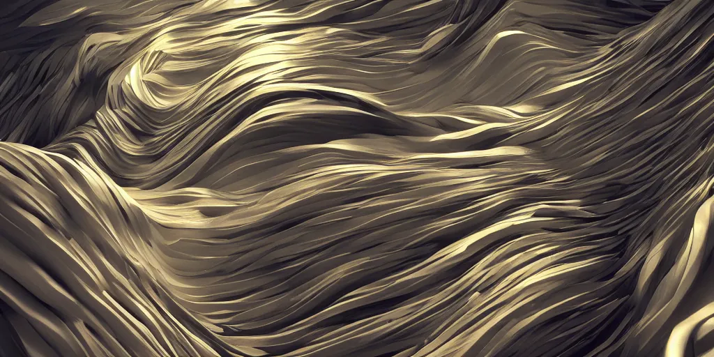 Image similar to a abstract background with curves and light, octane render, soft, trending on artstation, 8 k render, unreal engine