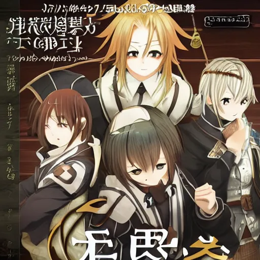 mushoku tensei light novel cover,, Stable Diffusion
