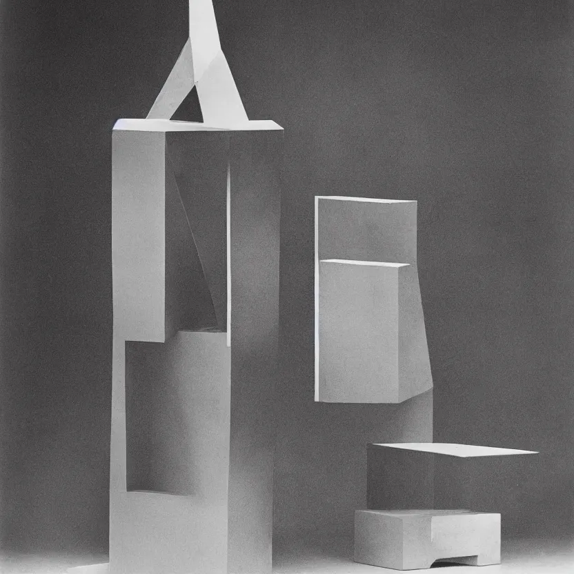 Image similar to an impossible quantum readymade object named Fontaine by Marcel Duchamp on a pedestal, packshot, by Irving Penn and Man Ray, color bleed, 4k