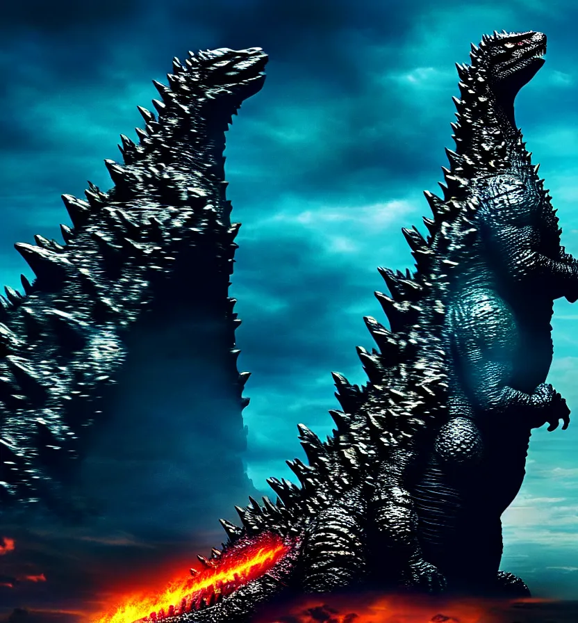 Prompt: godzilla by godzilla : king of the monsters 8 k 3 d photoreal rich detail photography