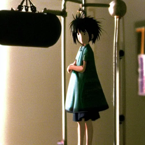 Prompt: physics apparatus from Spirited Away (2001)