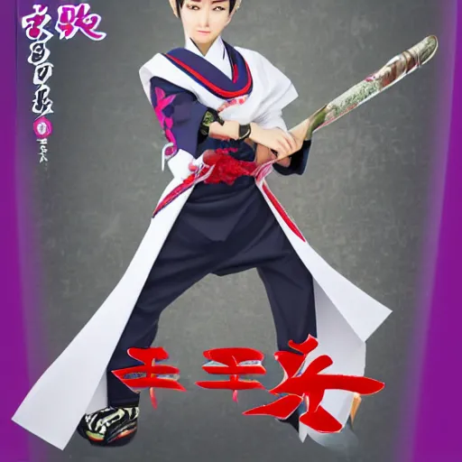 Image similar to Genshin impact's Hutao Character