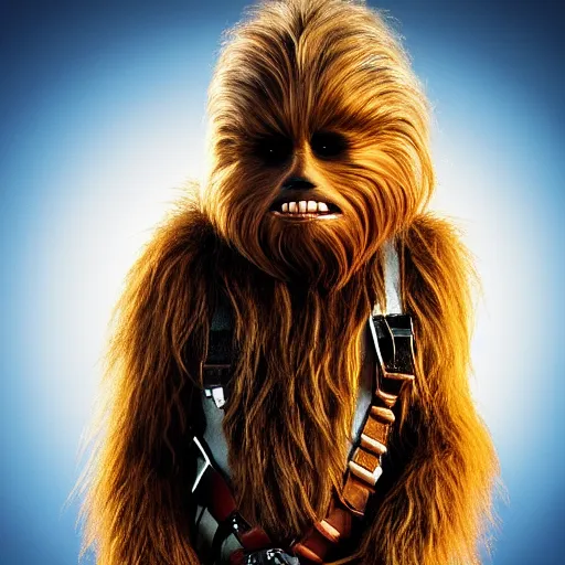 Prompt: chewbacca in back to the future, highly detailed, extremely high quality, hd, 4 k, 8 k, canon 3 0 0 mm, professional photographer, 4 0 mp, lifelike, top - rated, award winning, realistic, detailed lighting, detailed shadows, sharp, no blur, edited, corrected, trending