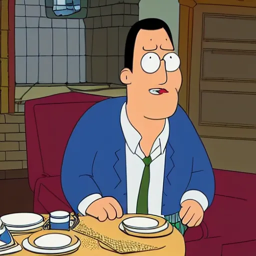 Image similar to quagmire from family guy gets what he wants