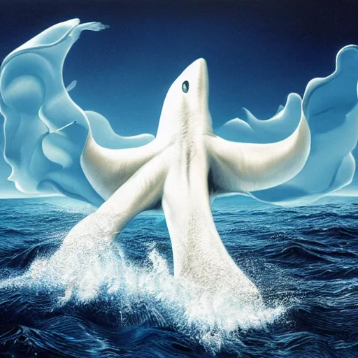 Image similar to the great white sea, stunning hd artwork