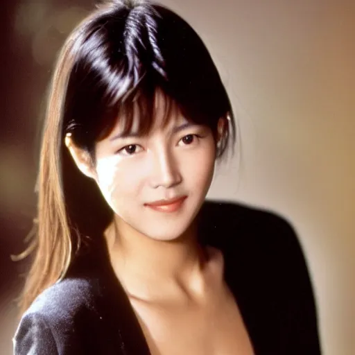 Image similar to face of 20 year old Chinese Sophie Marceau