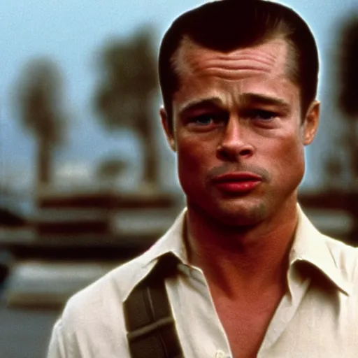 Prompt: brad pitt as forrest gump