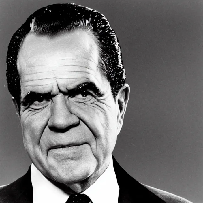 Image similar to uv unwrapped richard nixon