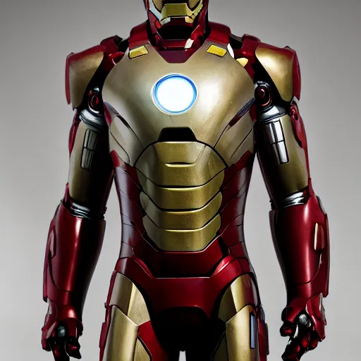 Prompt: ironman in the praetor suit, 4k, high detail, high-resolution photograph, professional photography, ultra-detail