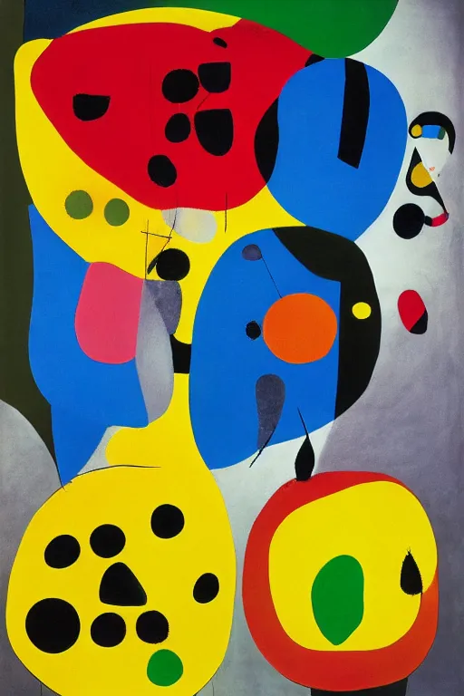 Prompt: Contemporary art Dona i Ocell, by Joan Miró Rose, by Isa Genzken Contemporary art is the art of today, produced in the second half of the 20th century or in the 21st century. Contemporary artists work in a globally influenced, culturally diverse, and technologically advancing world