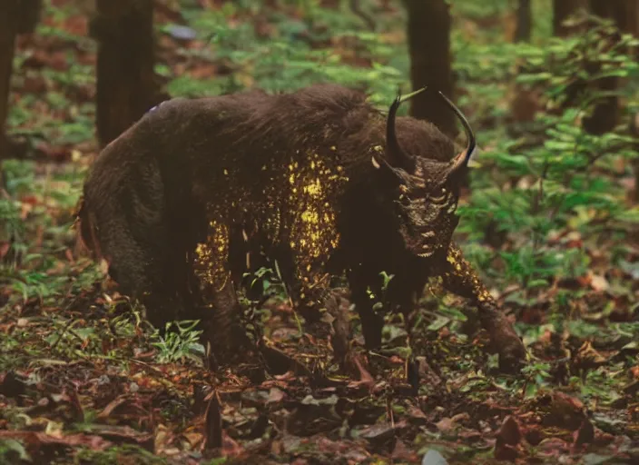 Image similar to photo of the beast with a million eyes, fujifilm velvia 5 0