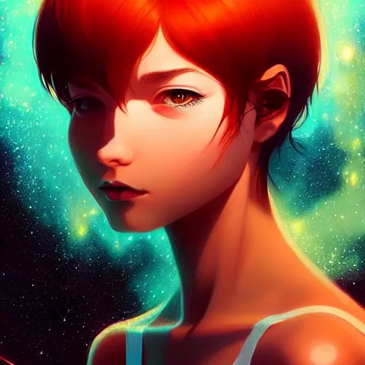 Prompt: a portrait of a beautiful plasma between galaxies, art by ilya kuvshinov and wlop and artgerm and josan gonzalez, digital art, highly detailed, intricate, sharp focus, trending on artstation hq, deviantart, pinterest, unreal engine 5, 4 k uhd image