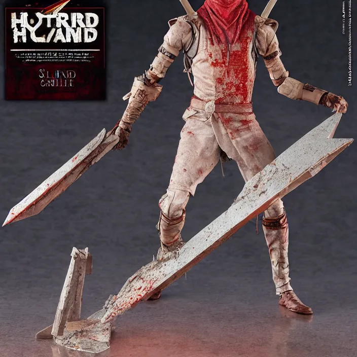 prompthunt: a hot toys figure of pyramid head ( from silent hill ),  figurine, detailed product photo