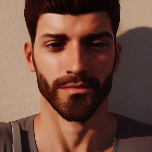 Prompt: Instagram Selfie of a handsome man, first-person view, photorealistic imagery, trending on artstation, 4k, 8k
