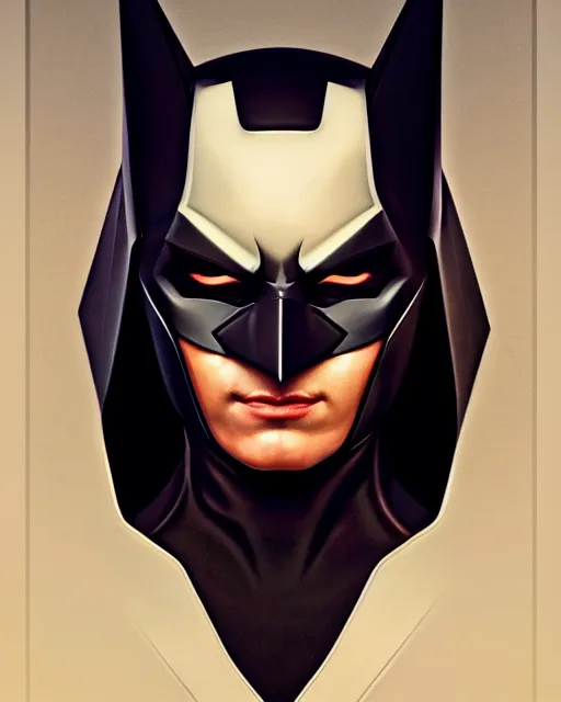 Image similar to symmetry!! portrait of a horizon forbidden west machine acting as batman, intricate, elegant, highly detailed, digital painting, artstation, concept art, smooth, sharp focus, illustration, art by artgerm and greg rutkowski and alphonse mucha, 8 k