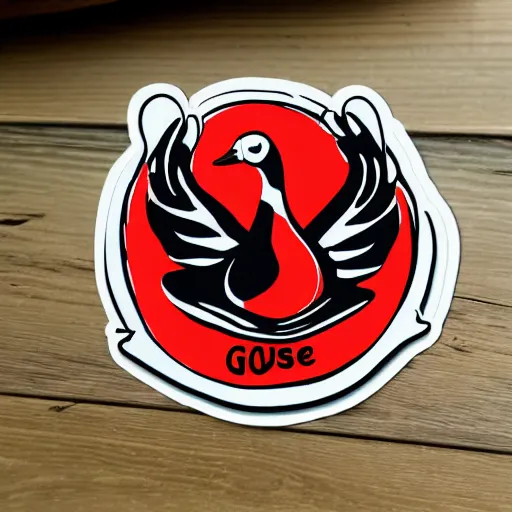 Image similar to cute goose sticker