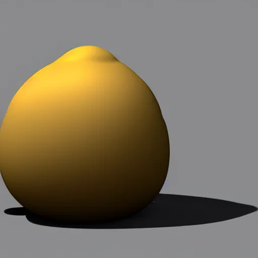 Prompt: sad blob, 3 d render, rendered lighting