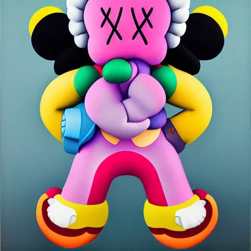 Prompt: KAWS Armed Away, 2014