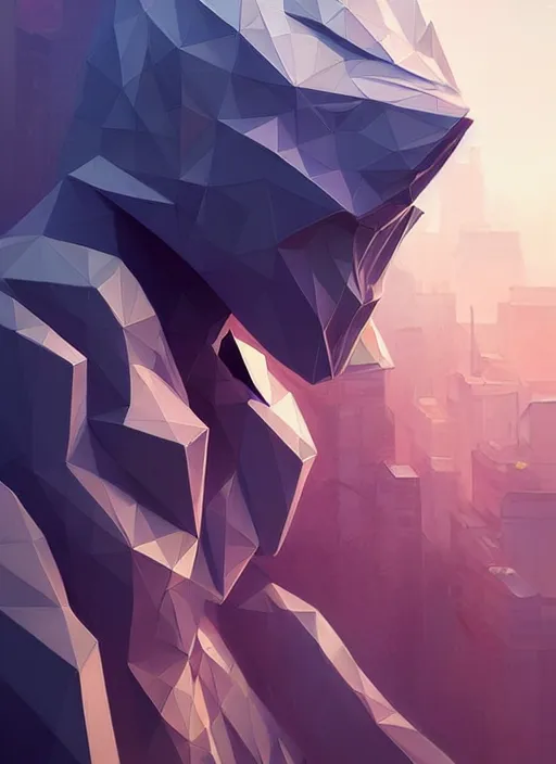 Prompt: spring mornings in the low - poly tokyo, diffuse lighting, fantasy, intricate, surrealism!!!!, highly detailed, lifelike, photorealistic, digital painting, artstation, illustration, concept art, smooth, sharp focus, by benedick bana and dan mumford,