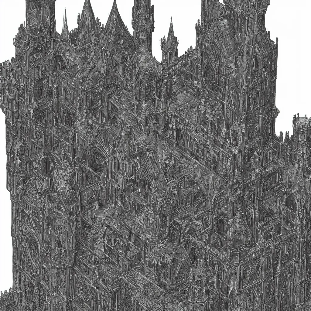 Image similar to tall fantasy celtic castle, 4 tall towers, photorealistic, hyper detailed, hohenzollern castle, close up