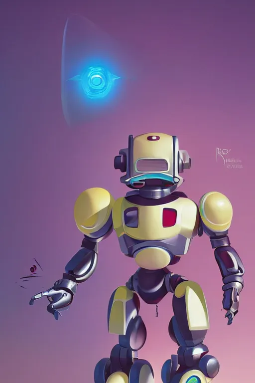 Image similar to metabots medabots medarotto medarot robot minimalist comics helmet mask neon cybereye, behance hd by jesper ejsing, by rhads, makoto shinkai and lois van baarle, ilya kuvshinov, rossdraws global illumination ray tracing hdr radiating a glowing aura