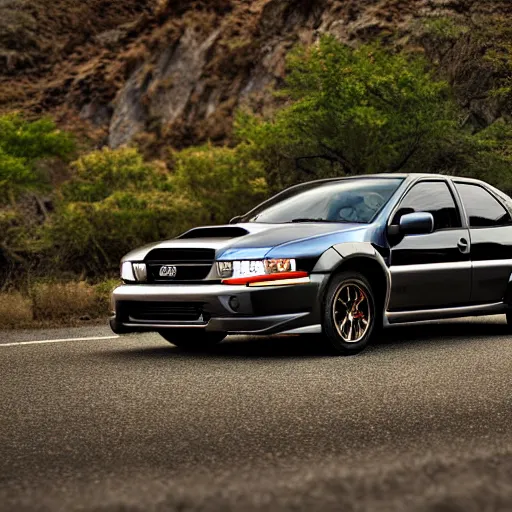 Prompt: velociraptor mongoliensis velociraptor in the style of wrx impreza, hdr 8 k