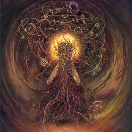 Image similar to azathoth by Brian Froud