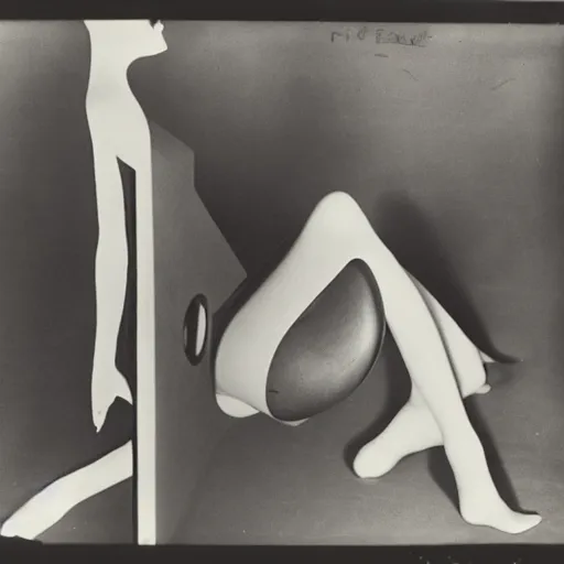 Image similar to The ‘Naive Oculus’ by Man Ray, auction catalogue photo, private collection, provided by the estate of an unnamed lover