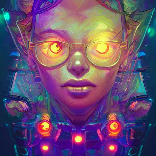 Image similar to skill magic geek inside matrix deepdream radiating a glowing aura stuff loot legends stylized digital illustration video game icon artstation lois van baarle, ilya kuvshinov, rossdraws,