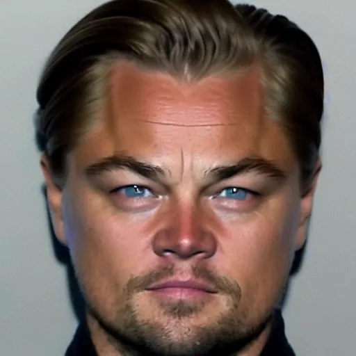 Image similar to drunk leonardo dicaprio mugshot