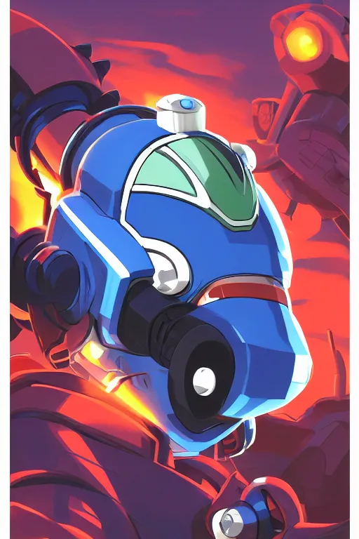 Image similar to robot ninja mask helmet megaman x zero rockman 2 0 2 2 switch game boss legacy collection fanart artsation, art gta 5 comics, behance hd by jesper ejsing, by rhads, makoto shinkai and lois van baarle, ilya kuvshinov, rossdraws global illumination ray tracing