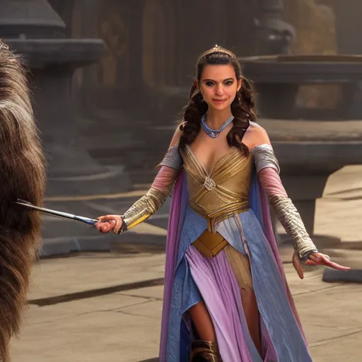 Image similar to victoria justice as princess padme in star wars episode 3, 8 k resolution, cinematic lighting, anatomically correct