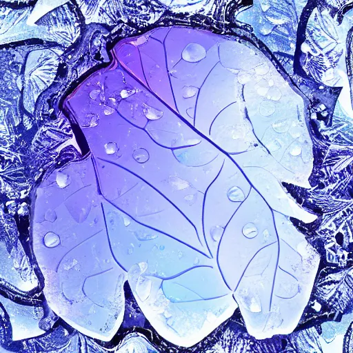 Image similar to icy soloist animation digitalart communion reflections leaf