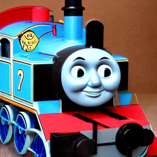 Image similar to thomas the tank engine edkt straight to hell