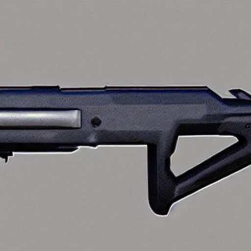 Image similar to futuristic weapon shotgun