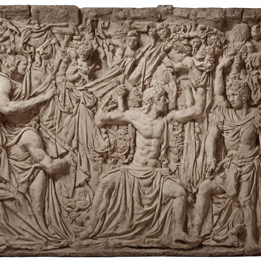 Image similar to ancient rome relief pattern