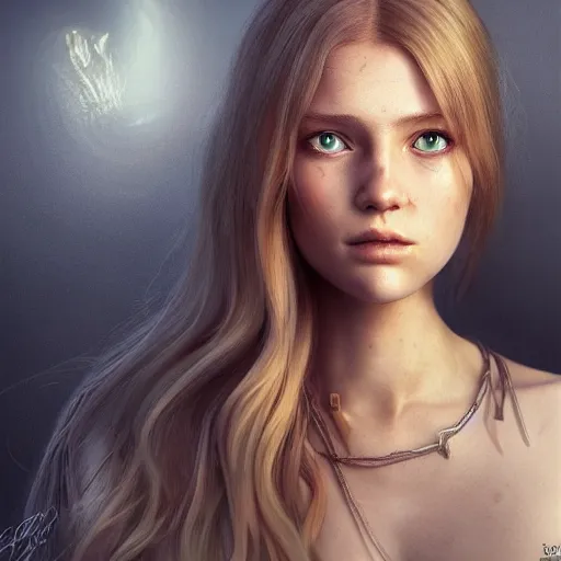 Image similar to beautiful scandinavian female and an xbox one s are best friends, symmetrical face, stunning eyes, long blonde hair, weta disney pixar, hi - fructose, decadent highly - detailed digital painting, golden ratio, octane render, artstation, cinematic composition, smooth, sharp focus, artgerm, mucha, loish, wlop hdr