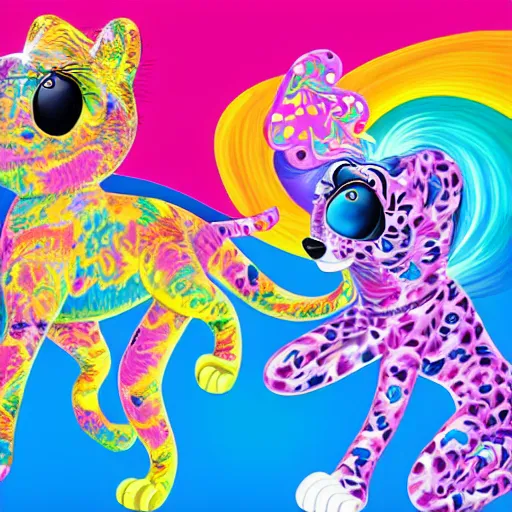 Prompt: Lisa Frank and James McCarthy