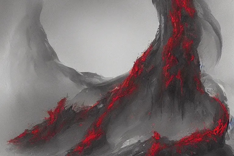 Image similar to “Inferno from Dante’s Inferno, concept art, digital painting by Shaddy Safadi”