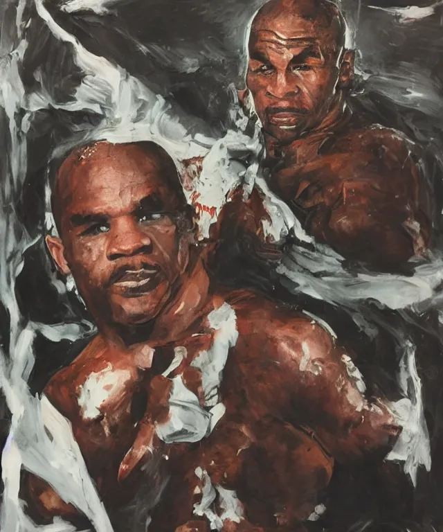 Image similar to photo portrait of Mike Tyson