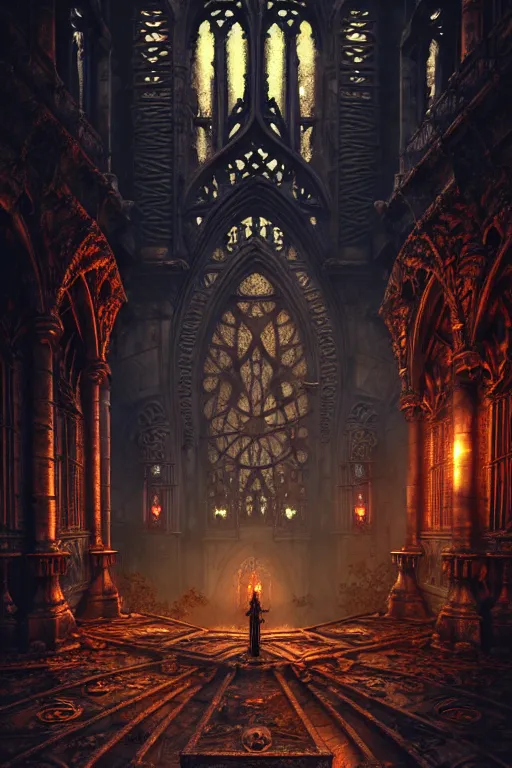 Image similar to steam necropolis, memento mori, gothic, neo - gothic, art nouveau, hyperdetailed copper patina medieval icon, stefan morrell, philippe druillet, ralph mcquarrie, concept art, steampunk, unreal engine, detailed intricate environment, octane render, moody atmospheric, volumetric lighting