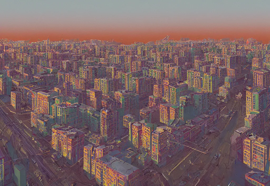 Prompt: accidentally wes anderson award - winning future street old photograph of 9 0 s russian cosmos city, art by greg rutkowsky, trending on artstation, cinematic lighting, filmic grain, golden hour, detailed, 4 k