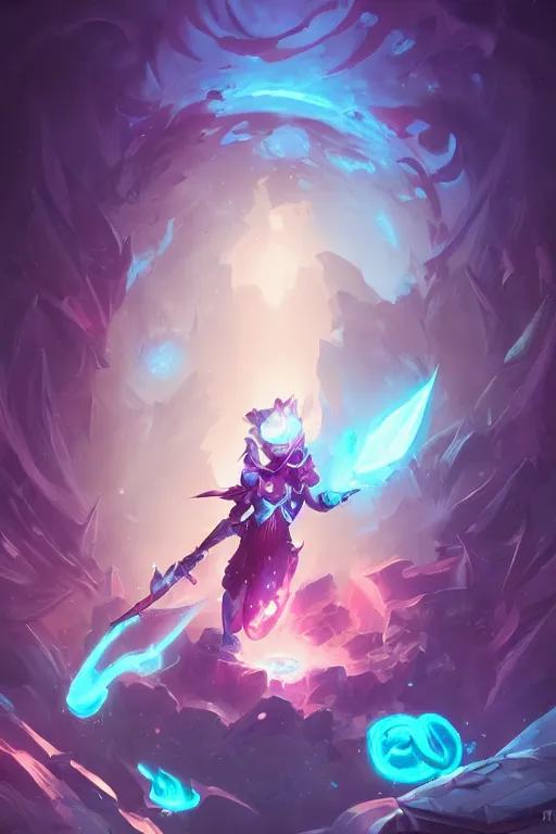 Prompt: fizz league of legends wild rift hero champions arcane fantasy digital painting bioluminance alena aenami artworks in 4 k design by lois van baarle by sung choi by john kirby artgerm and greg rutkowski and magali villeneuve tank support marksman mage fighter assassin,