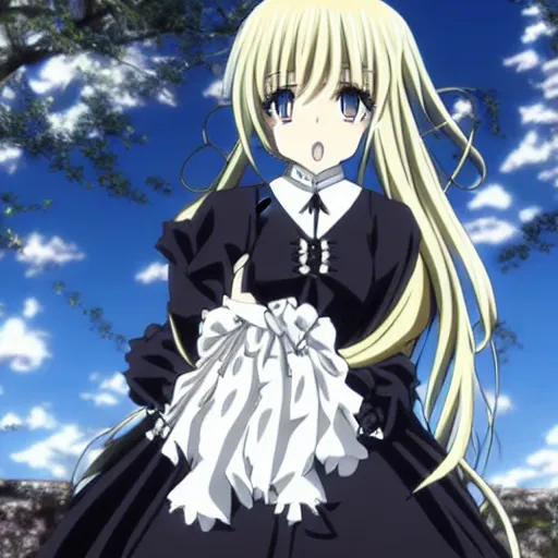 Image similar to victorique anime gosick