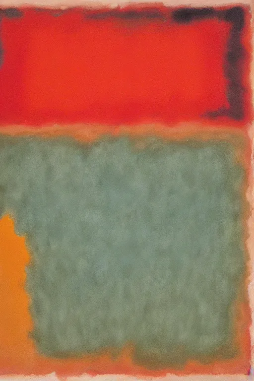 Image similar to Two rectangles of Perlin noise by Rothko and Pollock, abstract painting, sharp details