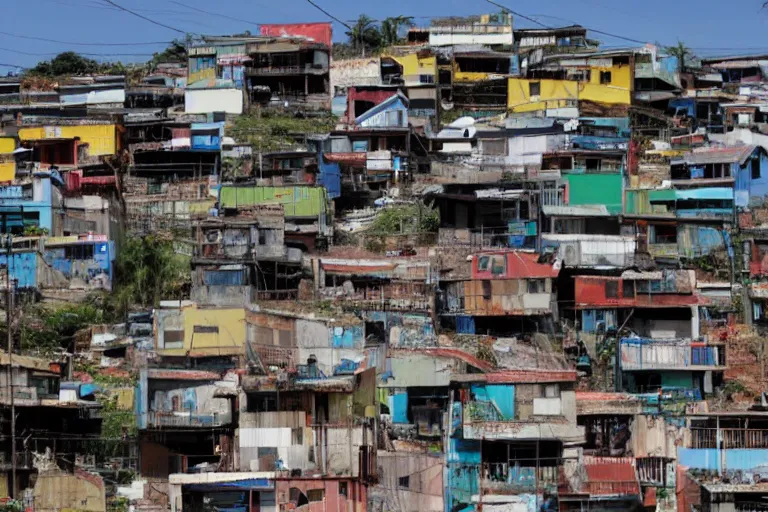 Prompt: american favela