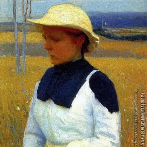 Image similar to anna ancher