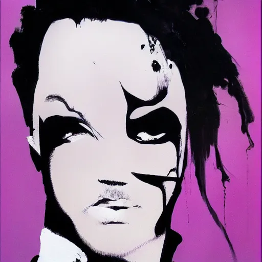 Prompt: Jae lee painting of the artist formerly known as Prince