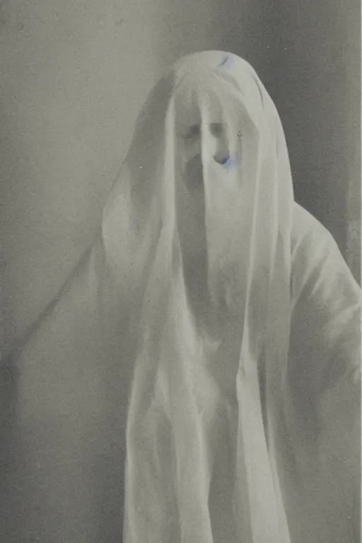 Image similar to a photo of a ghost