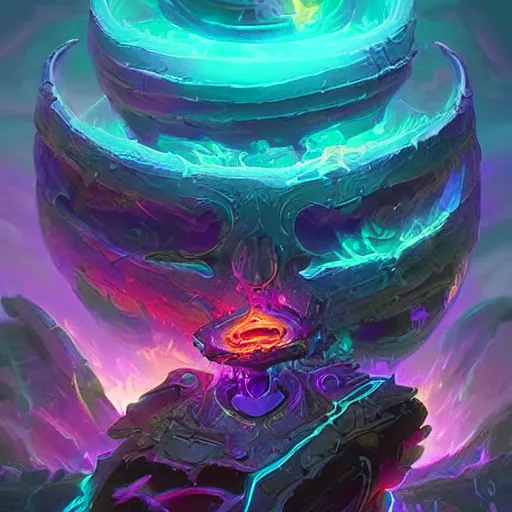 Image similar to curved floating skulls with violet fire trails, violet theme, epic fantasy digital art style, fantasy artwork, by Greg Rutkowski, fantasy hearthstone card art style